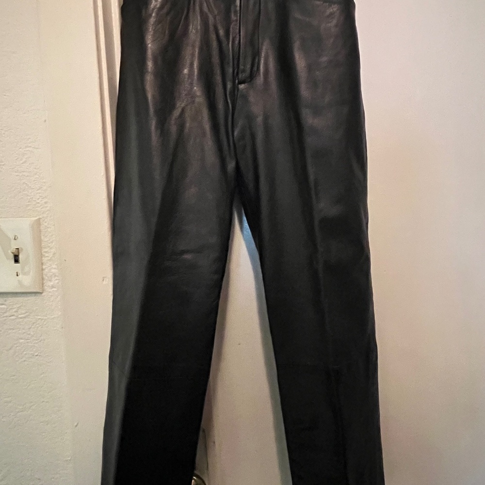 Leather pants